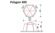 Тент GreenLand Polygon 400