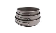 Набор посуды GORAA 3-Piece Titanium Pot and Pan Cook Set